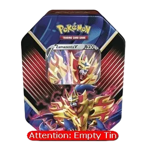 Legends of Galar Tins: Zamazenta V Empty Tin