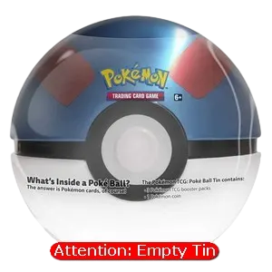 Empty Great Ball Tin