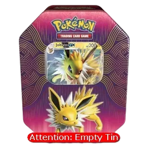 Elemental Power Tins: Jolteon GX Empty Tin
