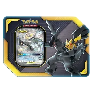 Tag Team Tins: Pikachu & Zekrom GX Empty Tin