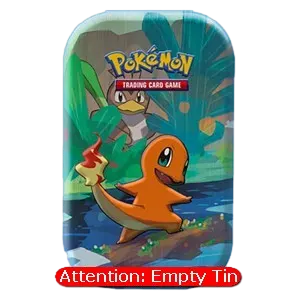 Kanto Friends Mini Tins: Charmander Empty Tin