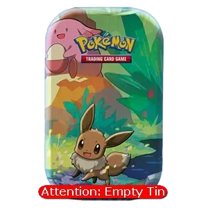 Kanto Friends Mini Tins: Eevee Empty Tin