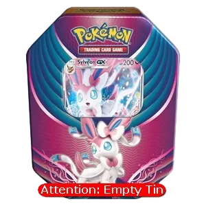 Evolution Celebration Tins: Sylveon GX Empty Tin