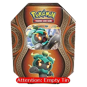 Empty Mysterious Powers Tins: Marshadow GX Tin