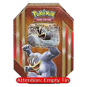 Empty Triple Power Tins: Machamp EX Tin