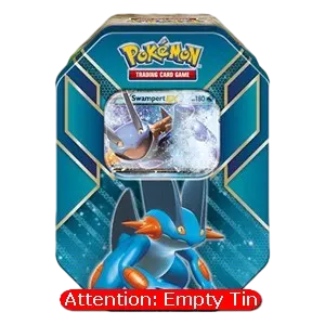 Empty Hoenn Power Tins: Swampert Tin