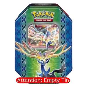 Empty Legends of Kalos Tins: Xerneas EX Tin
