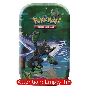 Empty Shining Fates Mini Tins: Zarude Tin