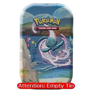 Empty Shining Fates Mini Tins: Manaphy Tin