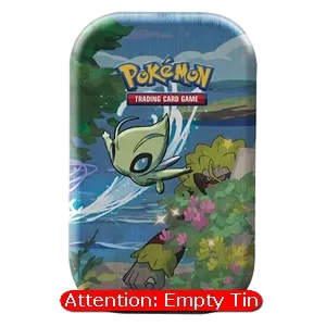 Empty Shining Fates Mini Tins: Celebi Tin