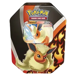 Eevee Evolution Tins: Flareon V Tin