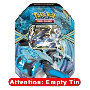 Empty EX Power Tins: Black Kyurem EX Tin