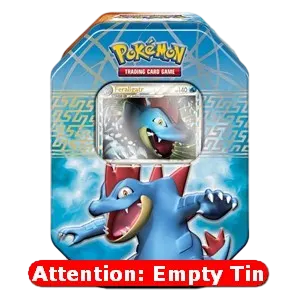 Empty 2010 Spring Collector's Tins: Feraligatr Tin