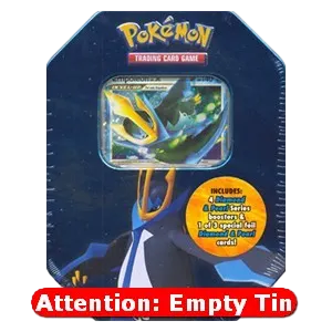 Empty Diamond and Pearl Collector's Tins: Empoleon LV.X Tin