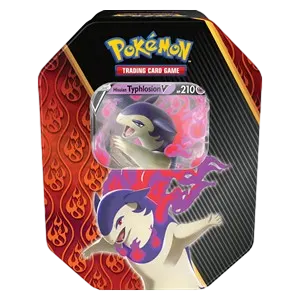 Divergent Powers Tins: Hisuian Typhlosion V Tin (EU Version)