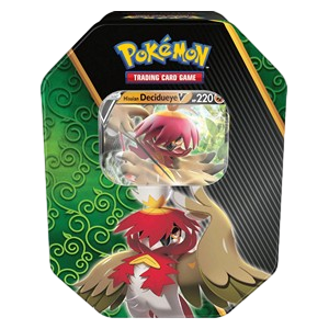 Divergent Powers Tins: Hisuian Decidueye V Tin (EU Version)