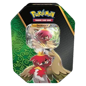 Divergent Powers Tins: Hisuian Decidueye V Tin (EU Version)