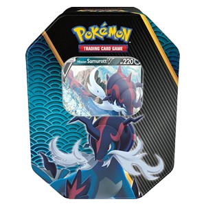 Divergent Powers Tins: Hisuian Samurott V Tin (EU Version)