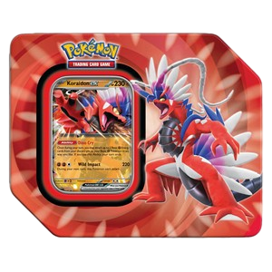 Paldea Legends Tins: Koraidon ex Tin (US Version)