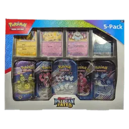 Paldean Fates: Costco 5-Pack Mini Tin Bundle