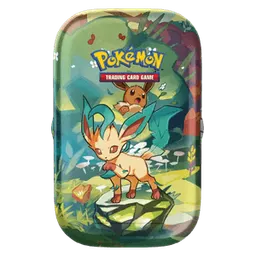 Prismatic Evolutions: Leafeon Mini Tin