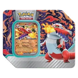 Paldea Partners Tins: Skeledirge ex Tin (US Version)