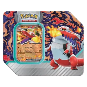 Paldea Partners Tins: Skeledirge ex Tin (US Version)