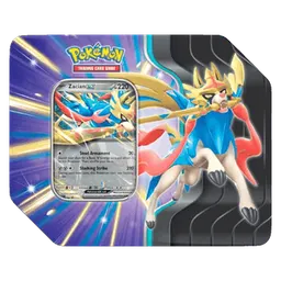 Slashing Legends Tins: Zacian ex Tin (US Version)