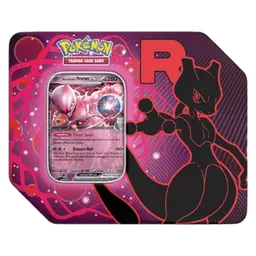 Team Rocket Tins: Team Rocket's Mewtwo ex Tin (US Version)