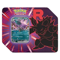 Team Rocket Tins: Team Rocket's Nidoking ex Tin (US Version)