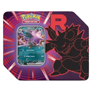 Team Rocket Tins: Team Rocket's Nidoking ex Tin (US Version)