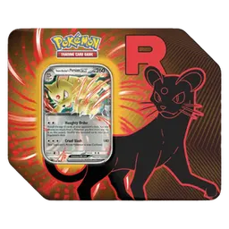 Team Rocket Tins: Team Rocket's Persian ex Tin (US Version)