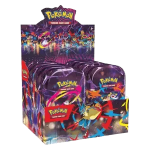 Mega Heroes Mini Tin Display