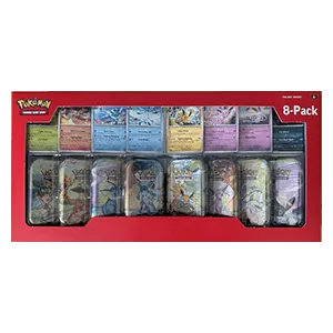 Prismatic Evolutions: Costco 8-Pack Mini Tins Bundle