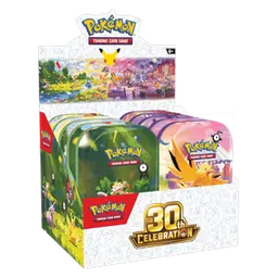 30th Celebration: Mini Tin Display