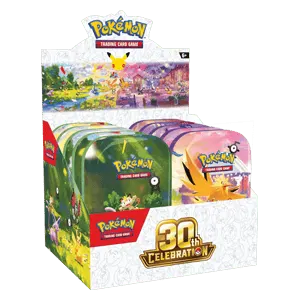 30th Celebration: Mini Tin Display