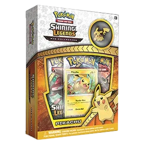 Shining Legends Pikachu Pin Collection