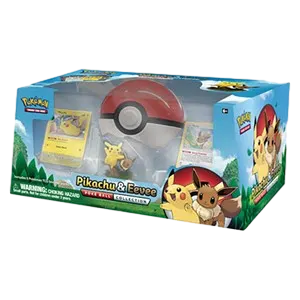 Pikachu & Eevee Poke Ball Collection