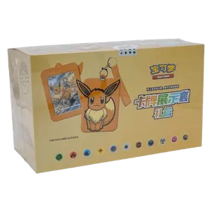 Pokémon Card Display Set Gift Box Case Eevee
