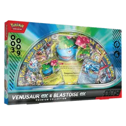 Venusaur ex & Blastoise ex Premium Collection