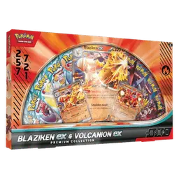 Blaziken ex & Volcanion ex Premium Collection