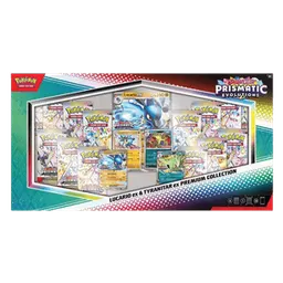 Prismatic Evolutions Lucario ex & Tyranitar ex Premium Collection