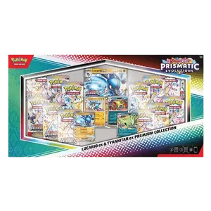 Prismatic Evolutions Lucario ex & Tyranitar ex Premium Collection