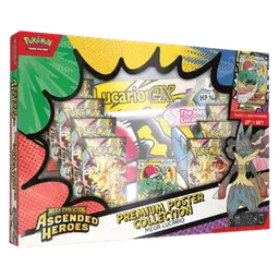 Ascended Heroes: Mega Lucario Premium Poster Collection