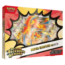 Ascended Heroes Mega Emboar ex Box