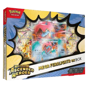 Ascended Heroes Mega Feraligatr ex Box