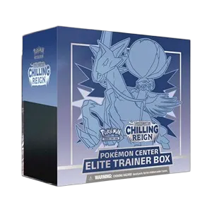 Chilling Reign: Pokémon Center Ice Rider Calyrex Elite Trainer Box