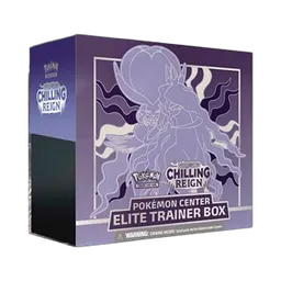Chilling Reign: Pokémon Center Shadow Rider Calyrex Elite Trainer Box
