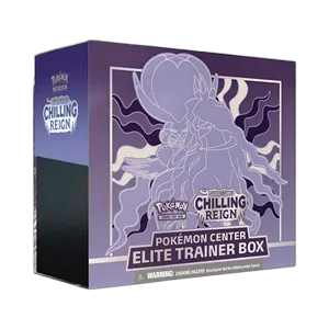 Chilling Reign: Pokémon Center Shadow Rider Calyrex Elite Trainer Box