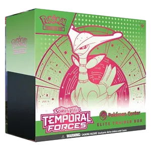 Temporal Forces Iron Leaves Pokémon Center Elite Trainer Box